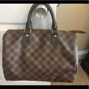 Louis Vuitton Speedy 30 Damier Ebene